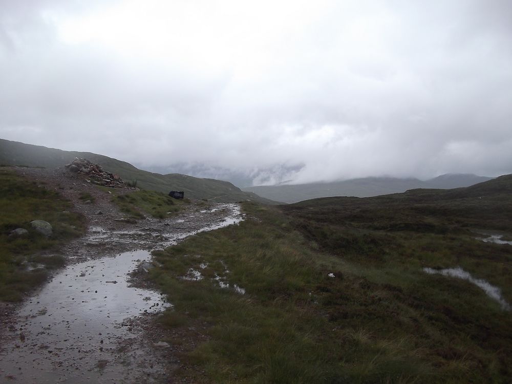 En haut de Devil's Staircase