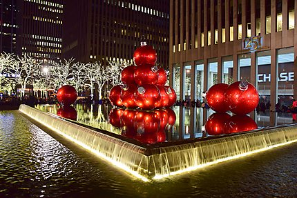 Ambiance de Noël à New York