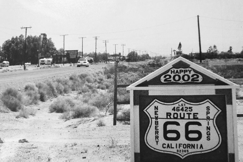 En légende de la Route 66