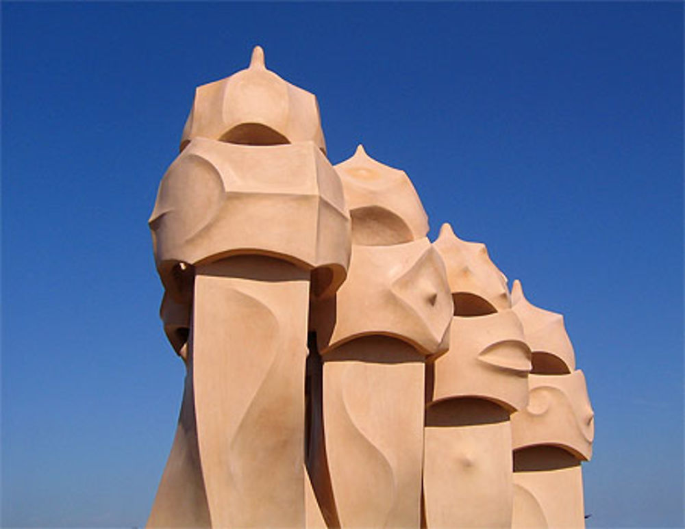 Cheminées de Gaudi