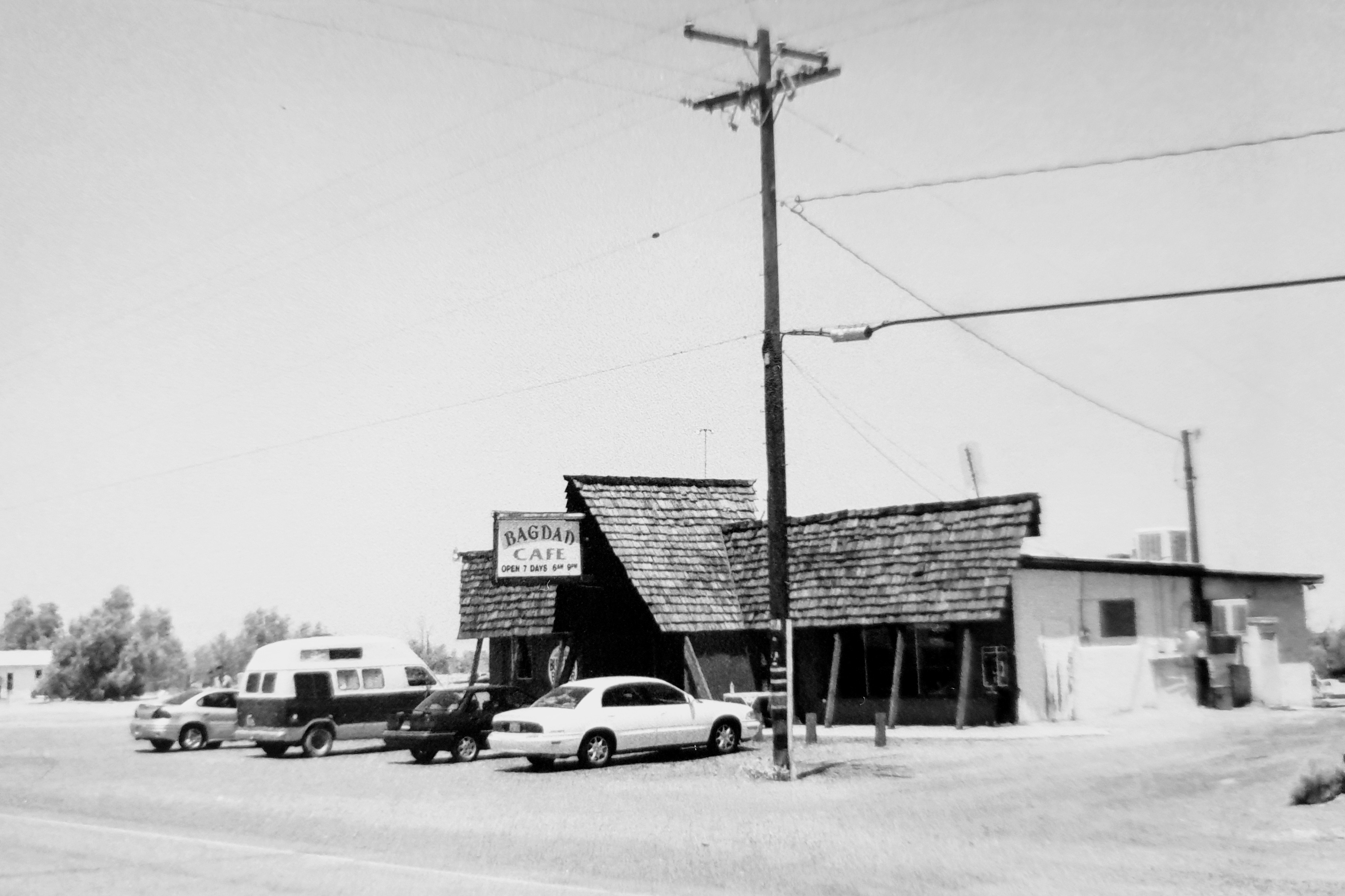 Bagdad café sur la Route 66 Bagdad café sur la Route 66