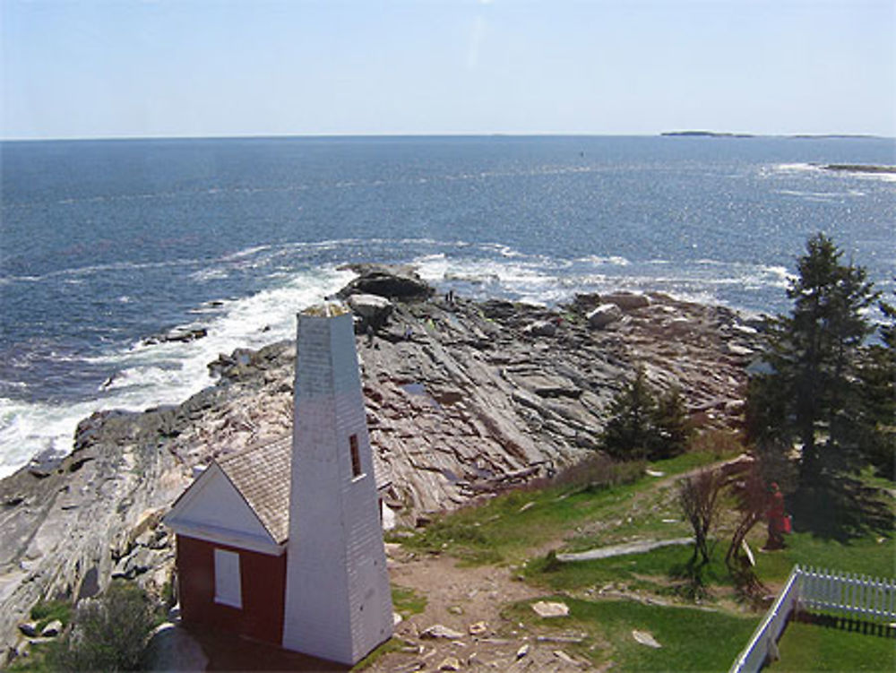 Vue du phare de Pemaquid