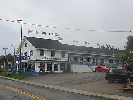 Boutique souvenirs à Percé