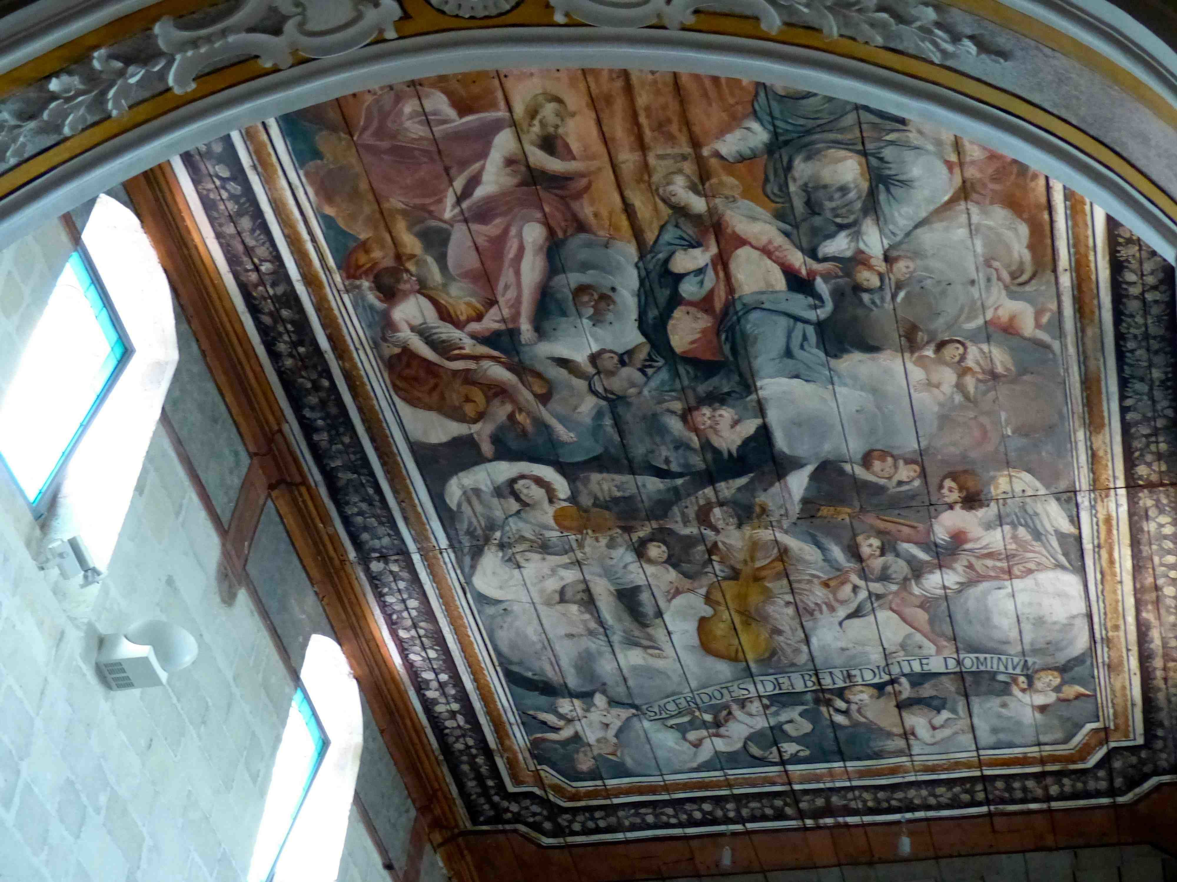 Chiesa San Pietro Caveoso - Plafond peint