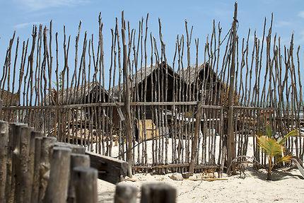 Village de pêcheurs de Morondava, Madagascar