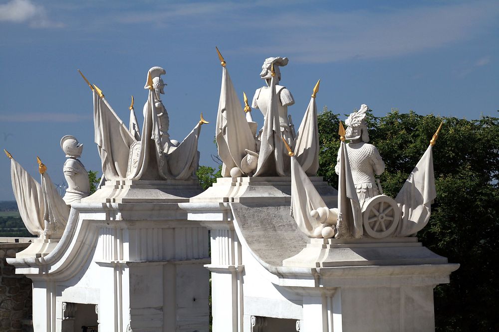 Portail d'entrée du château de Bratislava