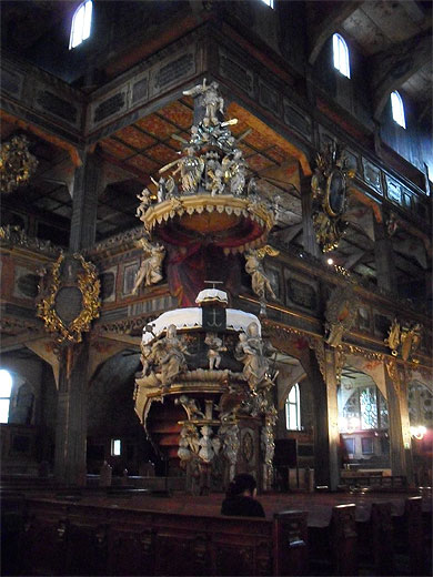 Intérieur de l'Eglise de la Paix Intérieur de l'Eglise de la Paix