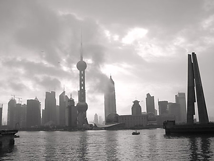 Brumes matinales sur Shanghai