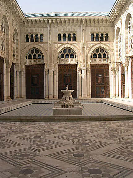 Mosquée Emir Abdelkader - Cour intérieure