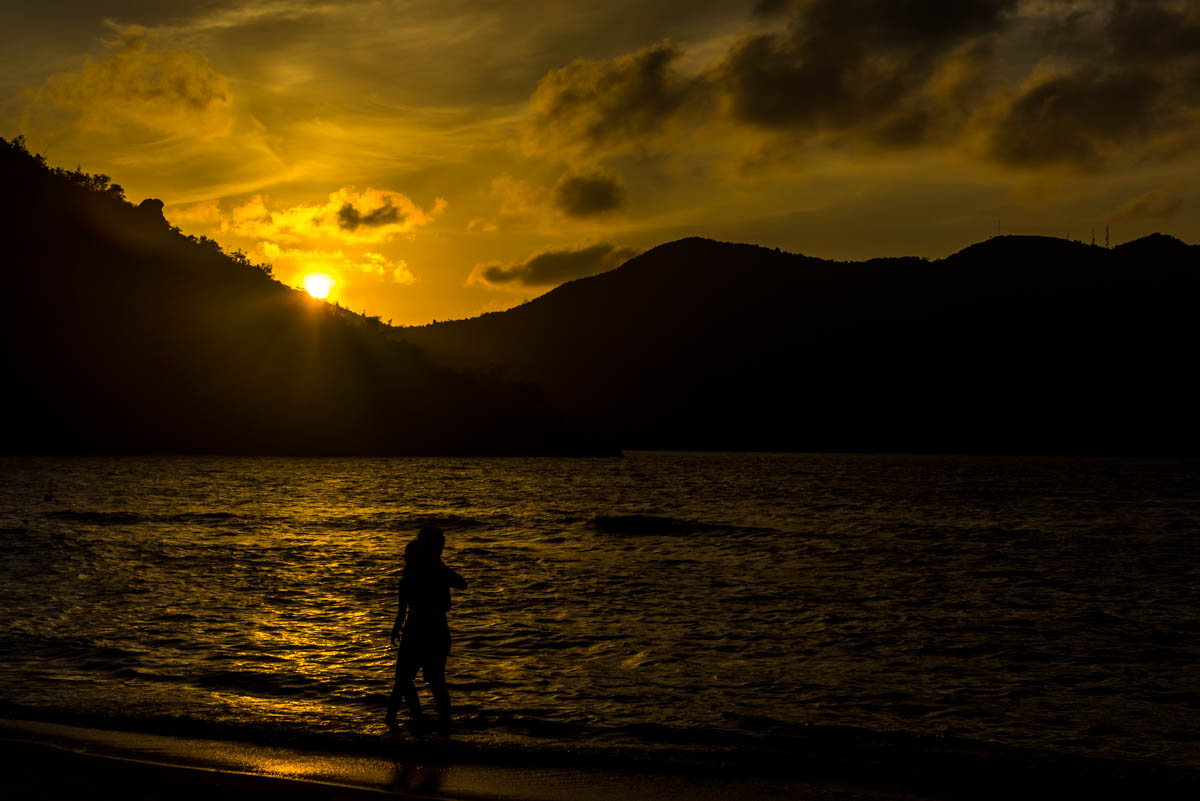 Coucher de Soleil sur l'océan Indien Coucher de Soleil sur l'océan Indien