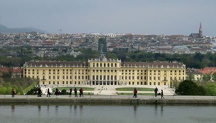 Vue sur le Château Schönbrunn 