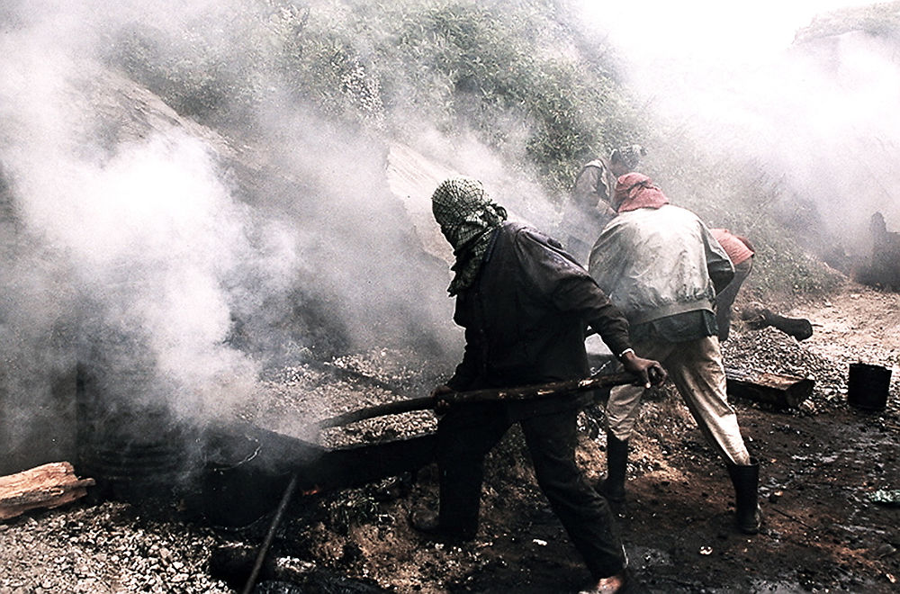 Les cantonniers de l'Himalaya