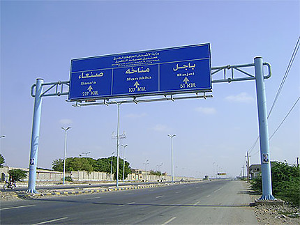 Route pour Sanaa
