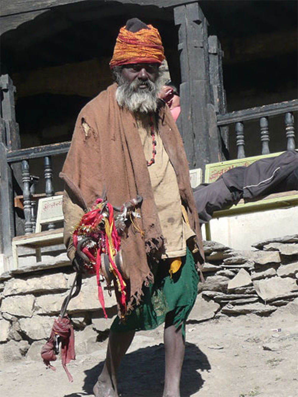 Muktinath - Le pèlerin