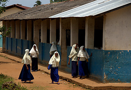 Ecolières de Zanzibar