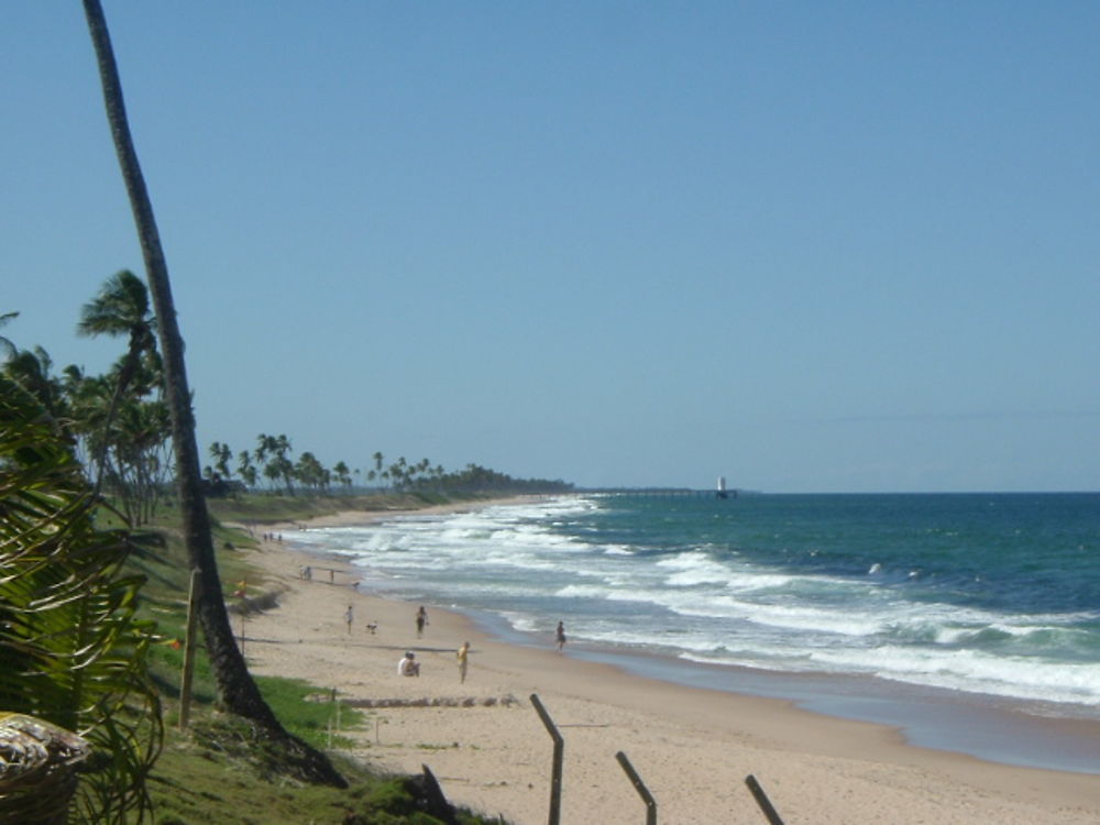 Plage à 30km de Salvador