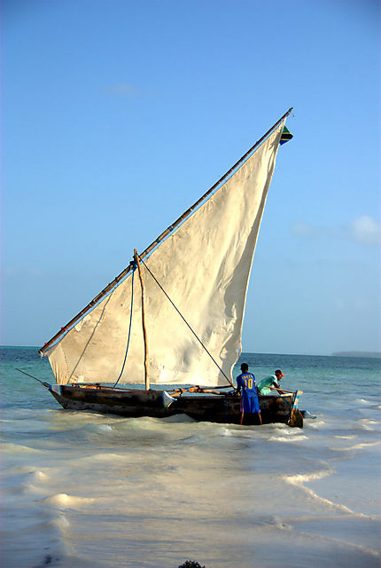 Dhow de Zanzibar