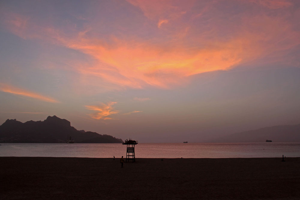 Praia da Laginha, Monte Cara et Santo Antão ouest Praia da Laginha, Monte Cara et Santo Antão ouest