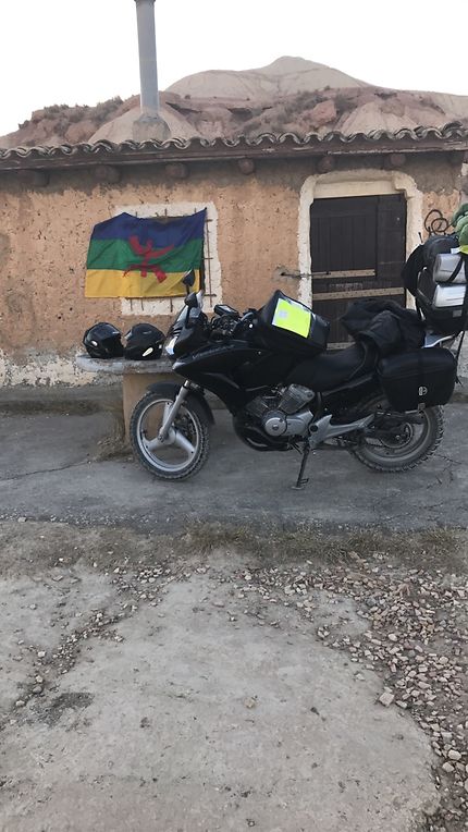 Découverte du désert de Bardenas Reales en moto