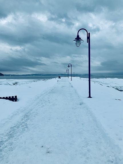 Baie-Saint-Paul glacée 