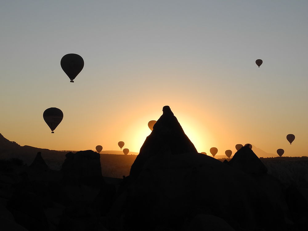 Montgolfières en Cappadoce