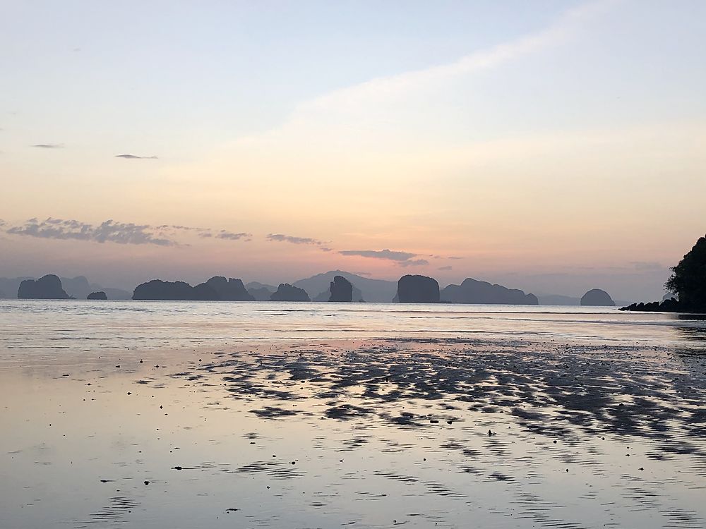 Lever de soleil à Koh Yao Noi