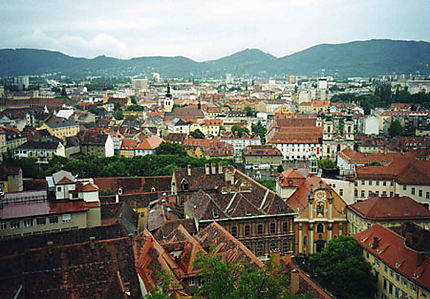 les toits de Graz
