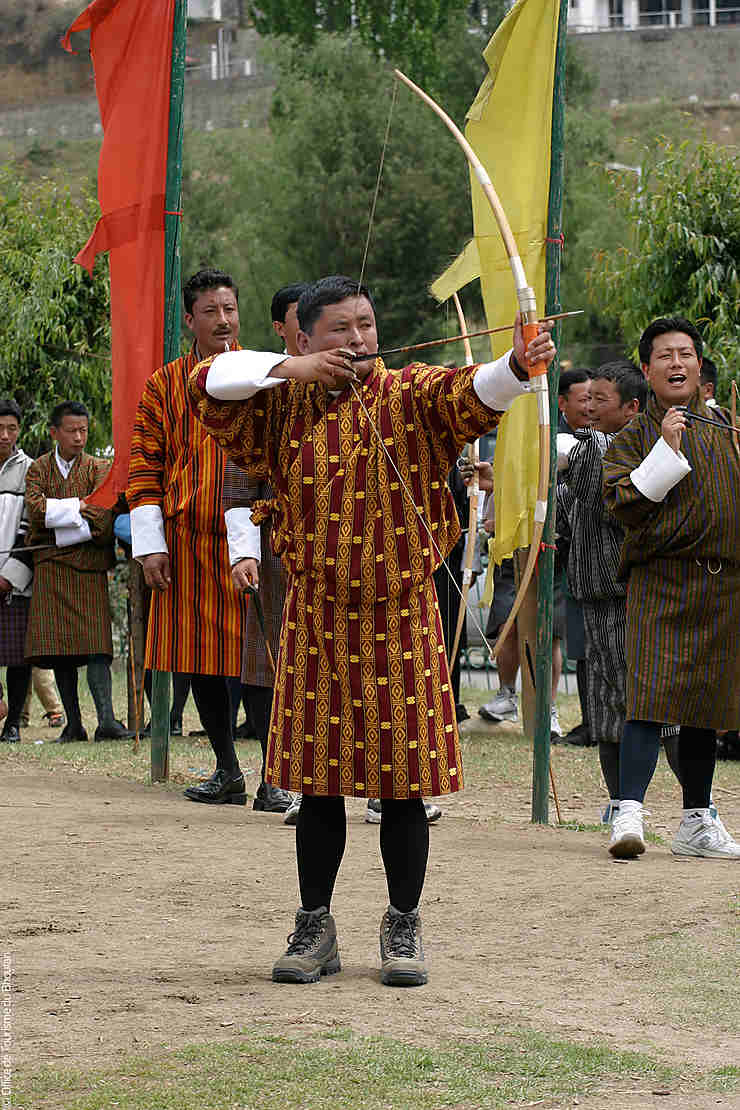 Bhoutan - Au royaume des champions du tir à l'arc