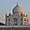 Taj Mahal au coucher de soleil