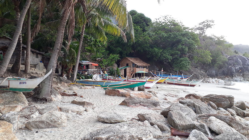 Plage de white beach 