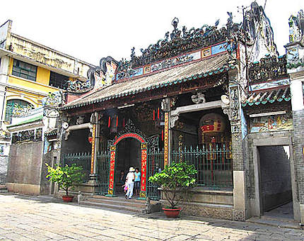 Temple-de-Thiên Hau à Saïgon