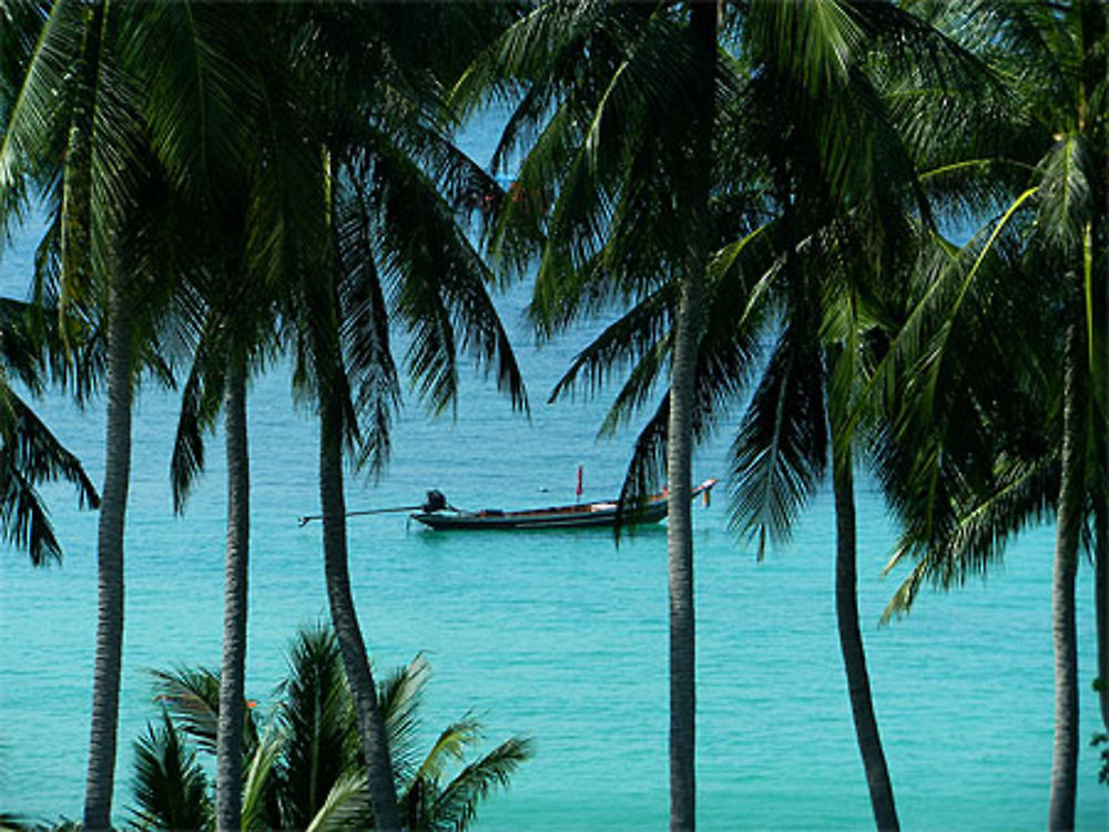 Longboat à Koh Tao