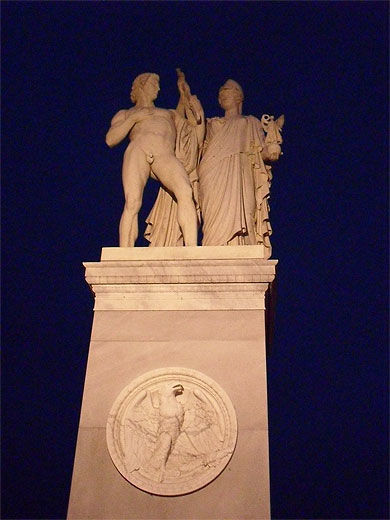 Statue du Schloßbrücke