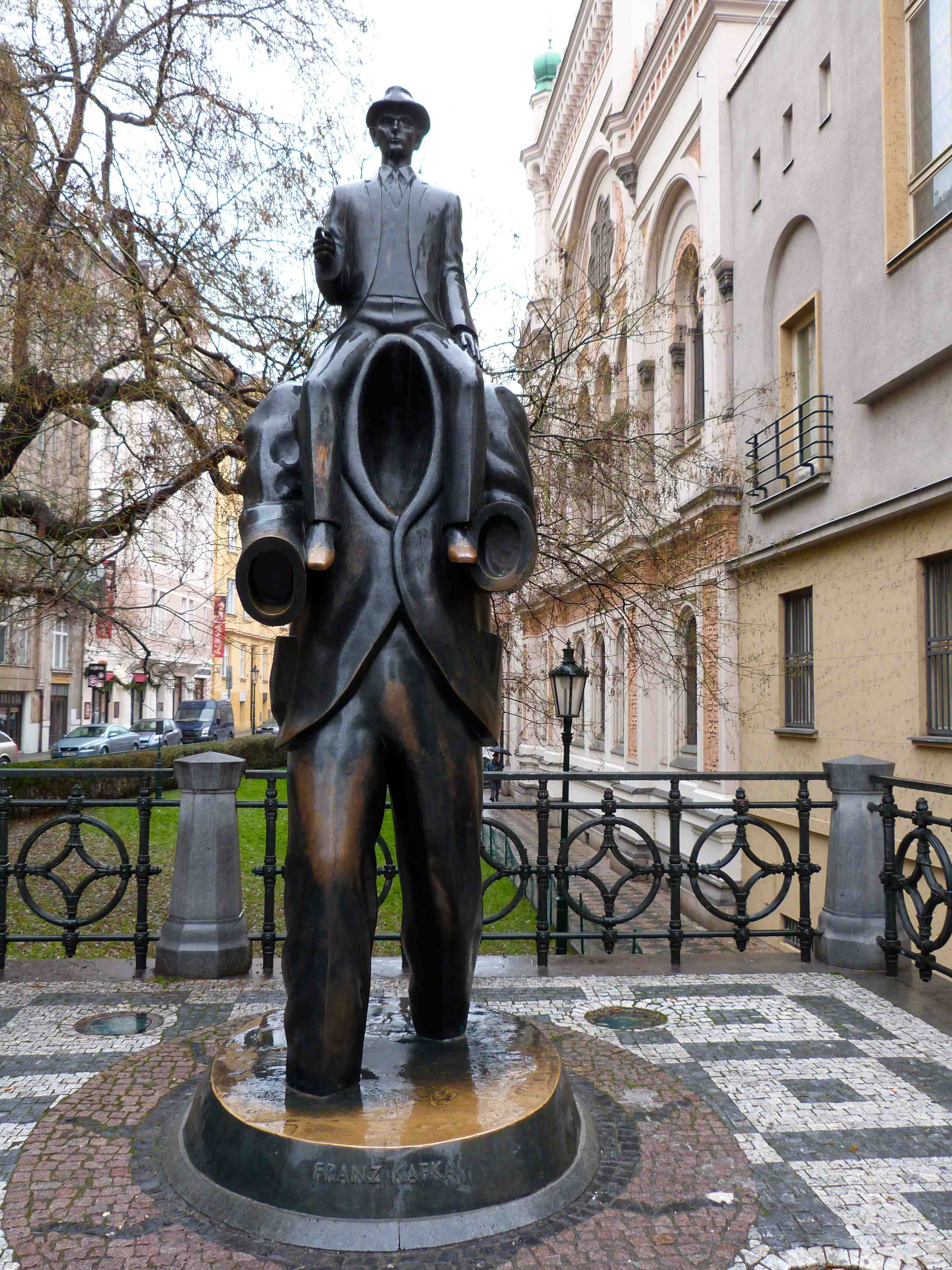 Statue de Kafka Statue de Kafka