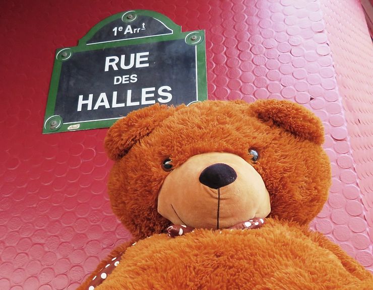 L'Ours de la rue des Halles, Paris