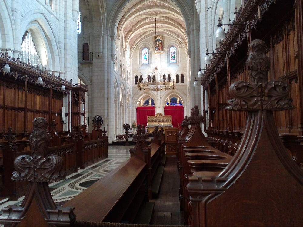 Intérieur de l'église abbatiale