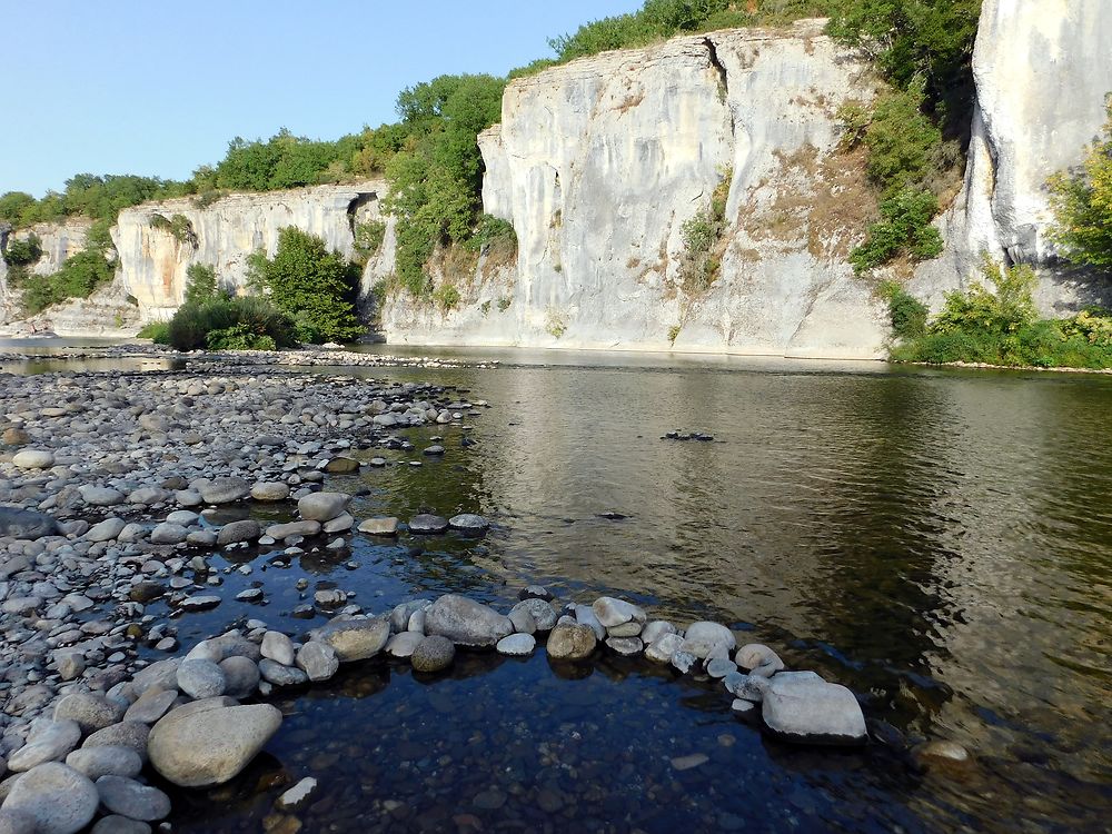 coin baignade en Ardèche