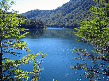 Un des lacs du PN de Huerquehue Un des lacs du PN de Huerquehue