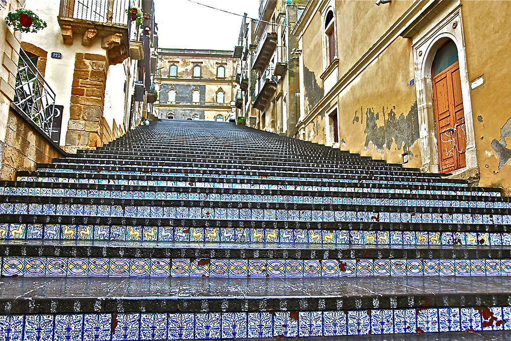 Caltagirone "La ville des céramiques"