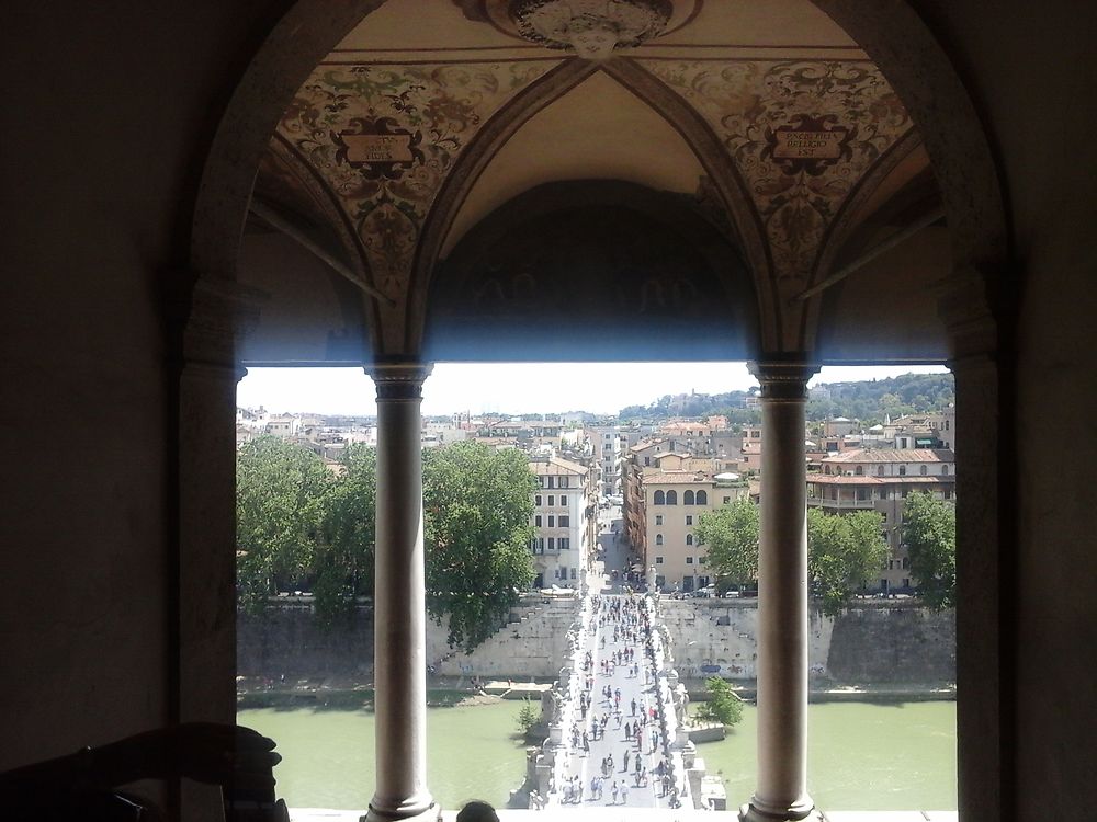 Les anges du castel Sant'Angelo 