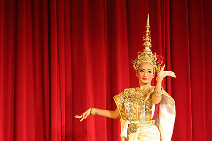 La danseuse Thaï