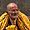 Portrait dans un temple à Patan