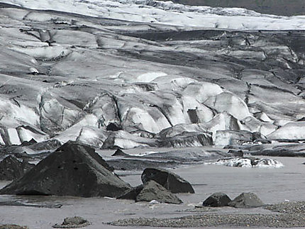 Pied du glacier Vatnajokull