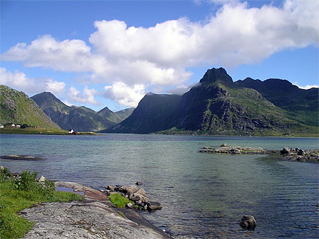 Fjord de Flakstad Fjord de Flakstad