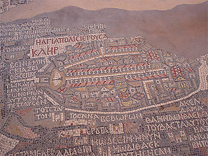 Carte de Jérusalem