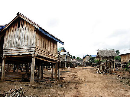 Village des tribus à Muang Sing