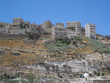 Vue de la citadelle de Kerak Vue de la citadelle de Kerak