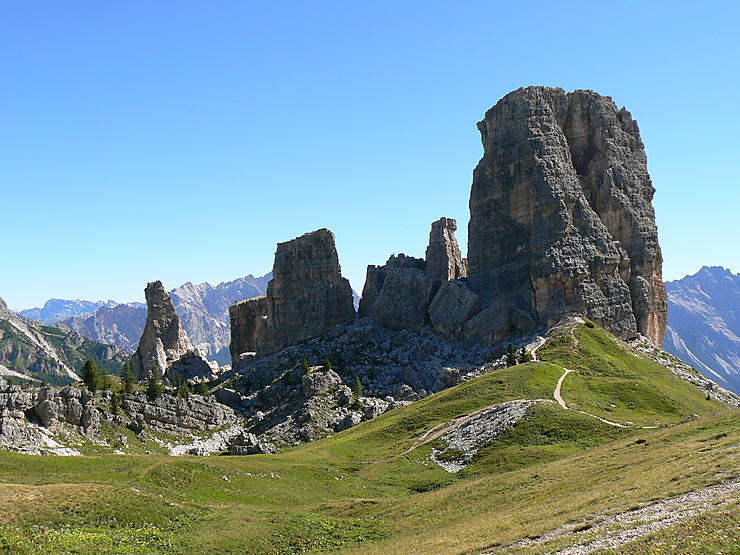 Cinque Torri, Dolomites, Italie