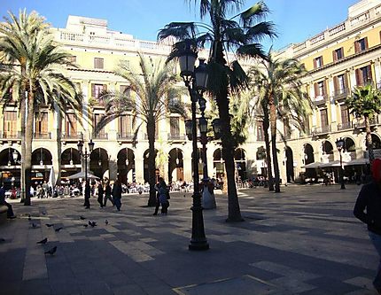 Plaza Reial in El Gotico