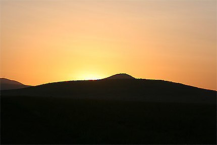 Lever du soleil sur le Masai Mara